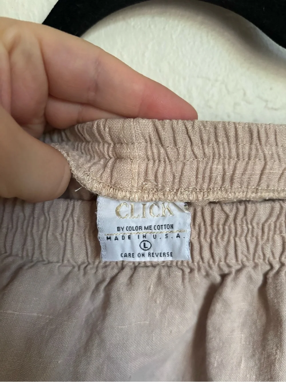 Color Me Cotton Midi Skirt in Taupe